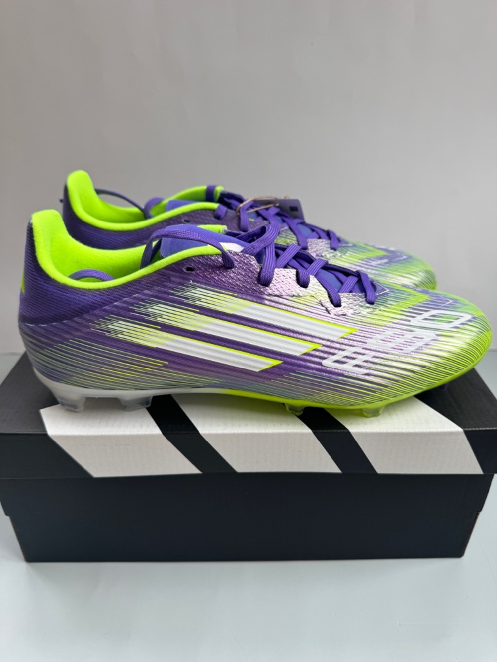 ADIDAS F50 LEAGUE FG/MG soccer cleats. JI0003 New In Box